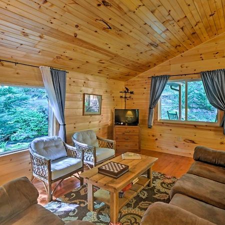 Bryson City Cabin With Fire Pit On Coopers Creek! Exterior foto
