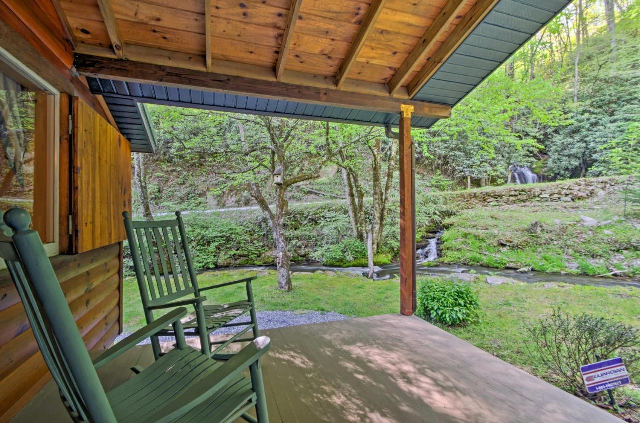 Bryson City Cabin With Fire Pit On Coopers Creek! Exterior foto