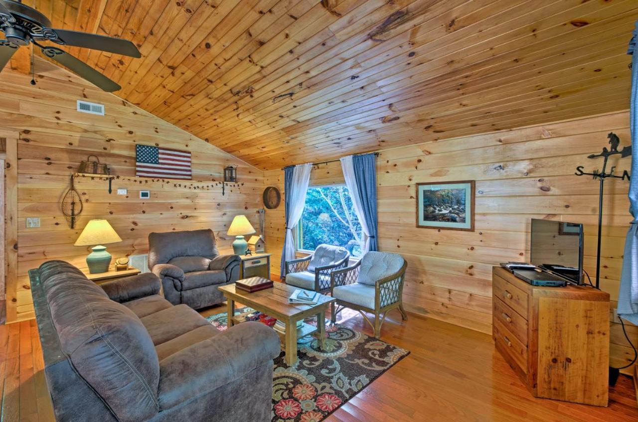 Bryson City Cabin With Fire Pit On Coopers Creek! Exterior foto
